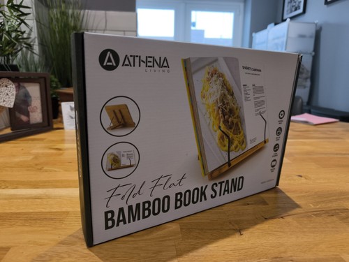 Athena fold flat bamboo book - athena,