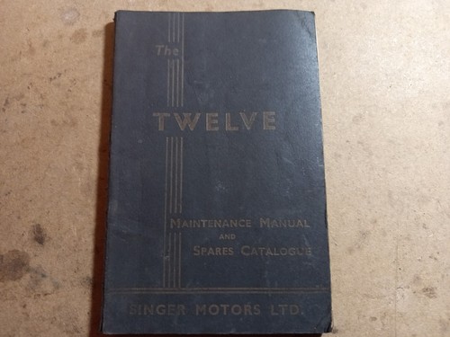 Post war singer maintenance - war,
