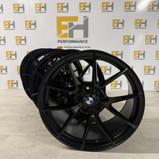 19”  763M BMW CS Style SATIN BLACK ALLOY WHEELS - 1 2 3 4 Series M2, M3, M4