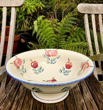 RARE POOLE POTTERY HUGE FOOTED