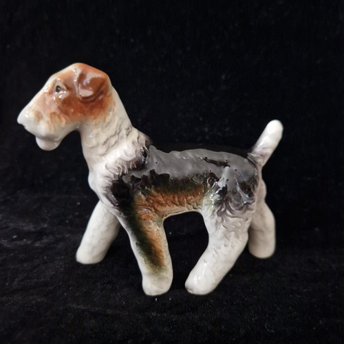 Vintage porcelain wire fox - vintage,