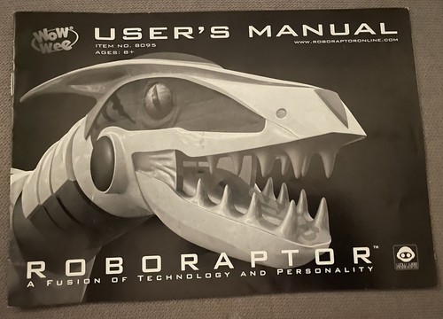 Wowwee roboraptor user - wowwee,