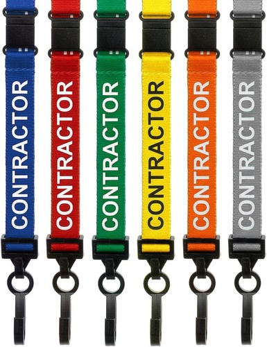 Contractor lanyards neck - contractor,