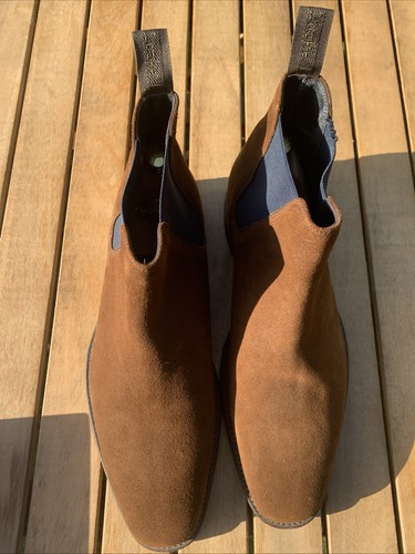 Loake caine men - loake, suede