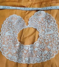 Antique Limerick Tambour lace collar
