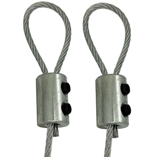 Bzp steel wire rope loop - x,