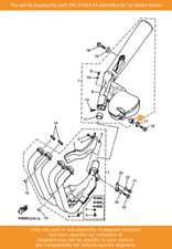 YAMAHA Damper, Footrest