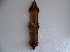 GRAVITY CLOCK ANNO 1750 BACKBOARD WITH THE ORIGINAL RAIL EXCELLENT CONDITION