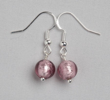 MURANO GLASS LIGHT AMETHYST