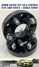 Fit Land Rover Discovery Mk3 Mk4 Mk5 25mm Alloy Wheel Spacers 5x120 72.6 x 2