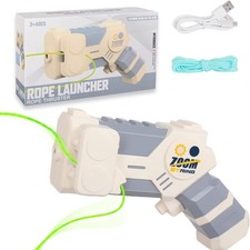 Lasso String Shooter Loop Rope Launcher Propeller Xmas Gift For Kid & Adult