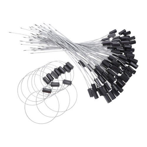 100 pcs security - security, plastic