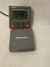 Raymarine ST4000+ Raytheon Auto Helmet Autopilot Control Head Unit Wheel
