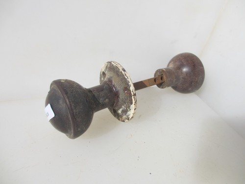 Vintage bakelite door knobs - vintage,