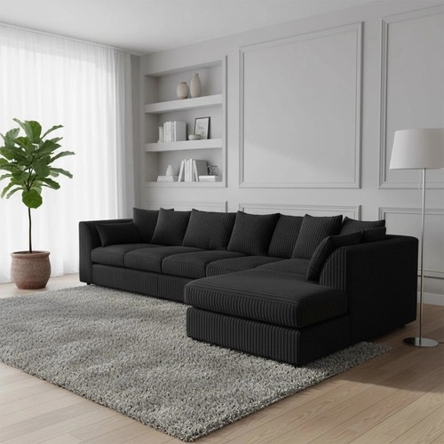 Black jumbo cord - jumbo,