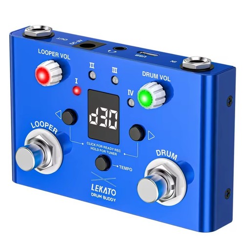 Lekato drum looper - +, tuner