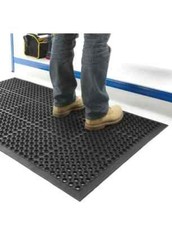 Entrance mat anti-fatigue industrial ramp mat 5’x3’