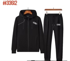 Mens ICON2 Tracksuit-Zipup Hooded-Set-Blendid Fabric-Designer-Super Stretchy-Gym