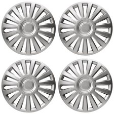 4 x Wheel Trims Lux Hub Caps 15" Covers fits Toyota Avensis Aygo Yaris
