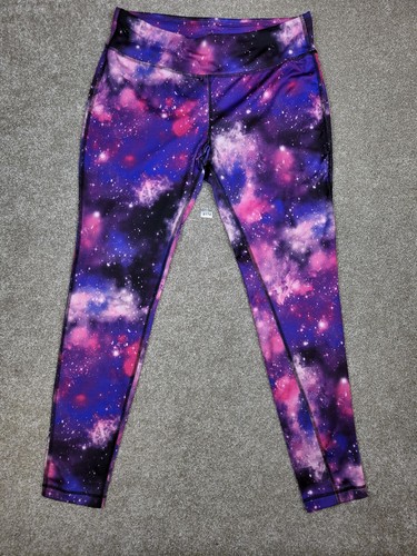 Galaxy print leggings - print,