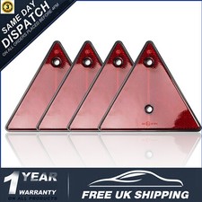 4x Red Triangle E-Approved
