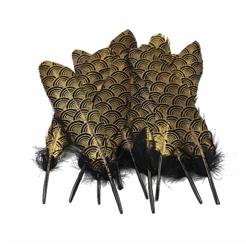 Black gold goose - black,