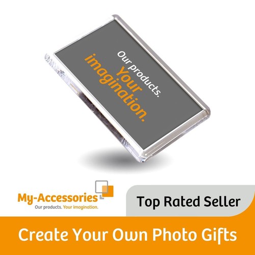 Blank acrylic fridge magnet - acrylic,