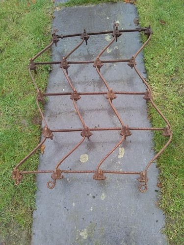 Antique zig zag harrow - zig,
