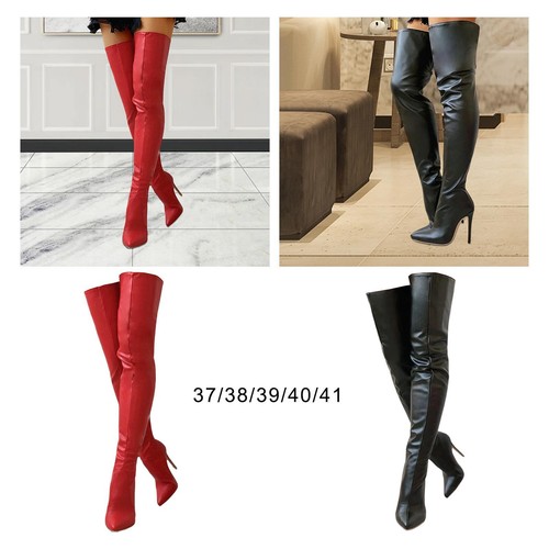 Winter thigh high boots - winter,