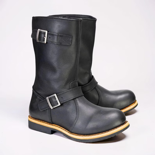 Men genuine antique black - genuine,