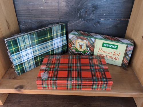 Vintage tartan metal - tartan,