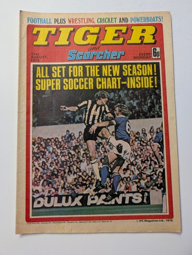 Tiger and scorcher comic - and,