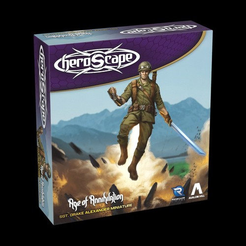 Heroscape promo sgt drake - promo, sgt.