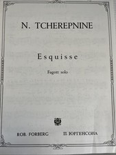 Tcherepnine: Equisse Bassoon solo