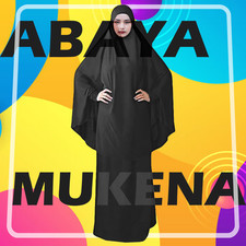 WOMENS PLAIN ABAYAS ISLAMIC BURKHA KAFTAN FARASHA JILBAB CASUAL MAXI