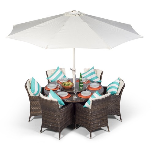 Savannah seater round rattan - savannah,