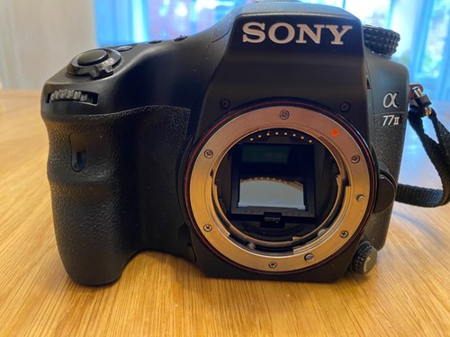 Sony a77 slr - ii, camera