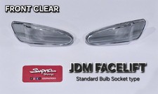 TOYOTA SUPRA JZA80 MKIV S2 FACELIFT FRONT SIDE MARKERS CLEAR