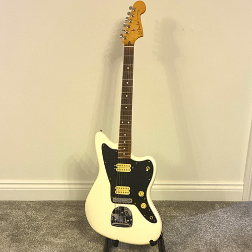 Fender jazzmaster white solid - jazzmaster,