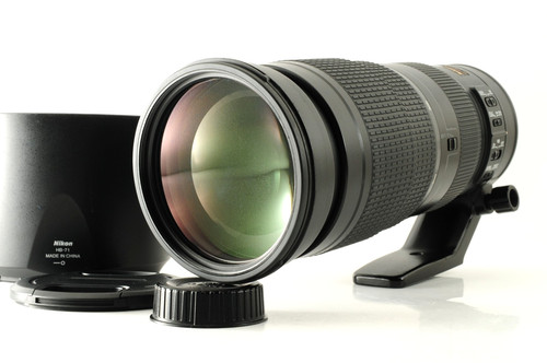 Nikon nikkor 200 500mm - nikon,