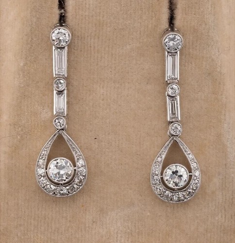 Art deco style round cut - art, lab