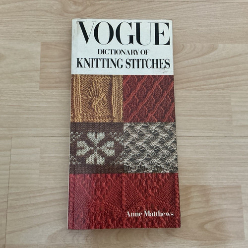 Vogue dictionary knitting - dictionary,