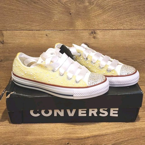Converse all star custom - custom, pearl
