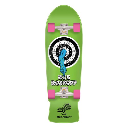 Santa cruz skateboard complete - skateboard,