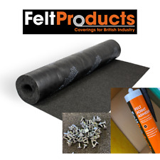 PREMIUM SHED ROOFING KIT- Polyester Felt, Adhesive + Felt Nails Combo, 3 Colours