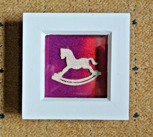 Rocking horse glitter - glitter, picture