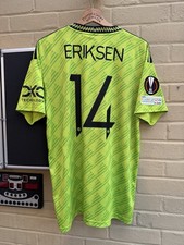 Manchester United 2022-23 Third Football Shirt Men’s Large #14 ERIKSEN Europa
