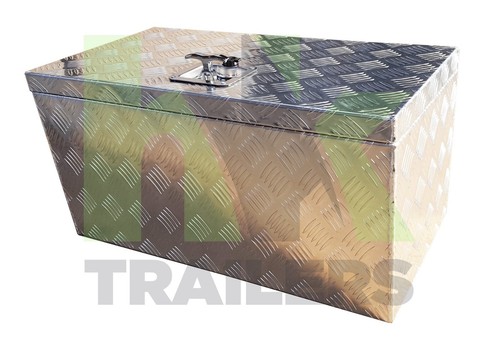 Lockable aluminium trailer - lockable,