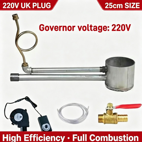Waste oil burner - burner, heater
