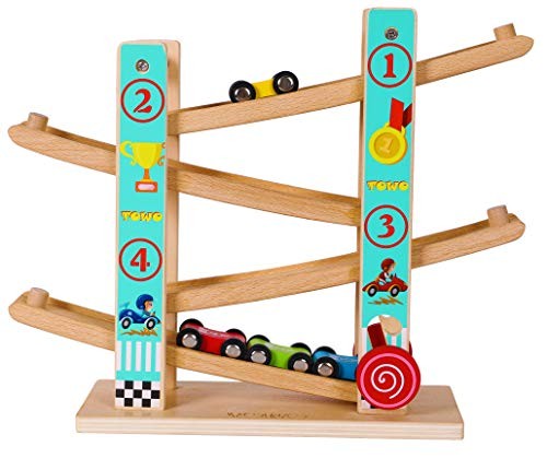 Pure wooden zig zag car - zig,